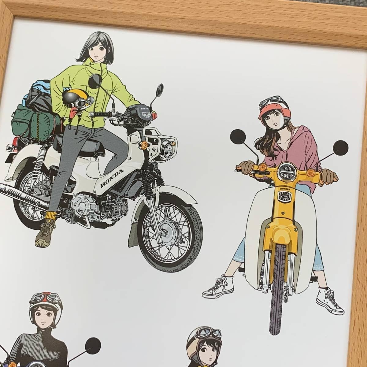 Amazon.co.jp: □江口寿史『HONDA スーパーカブ 60周年記念